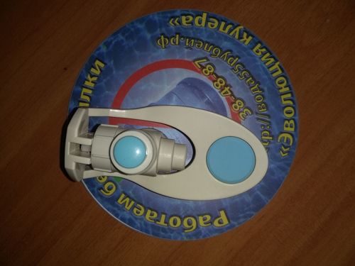 Кран холодной воды белый тип 2